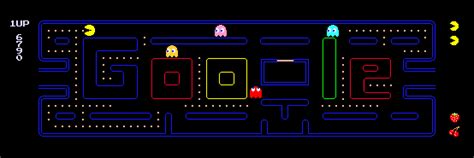 Google Doodle Pacman. Google doodle Pacman is an action entertainment-based maze chase video game developed by Namco developers. The objective of the game is to eat all of the dots placed in the maze while avoiding four colored ghosts — Blinky (red), Pinky (pink), Inky (cyan), and Clyde (orange) — that pursue him. ...